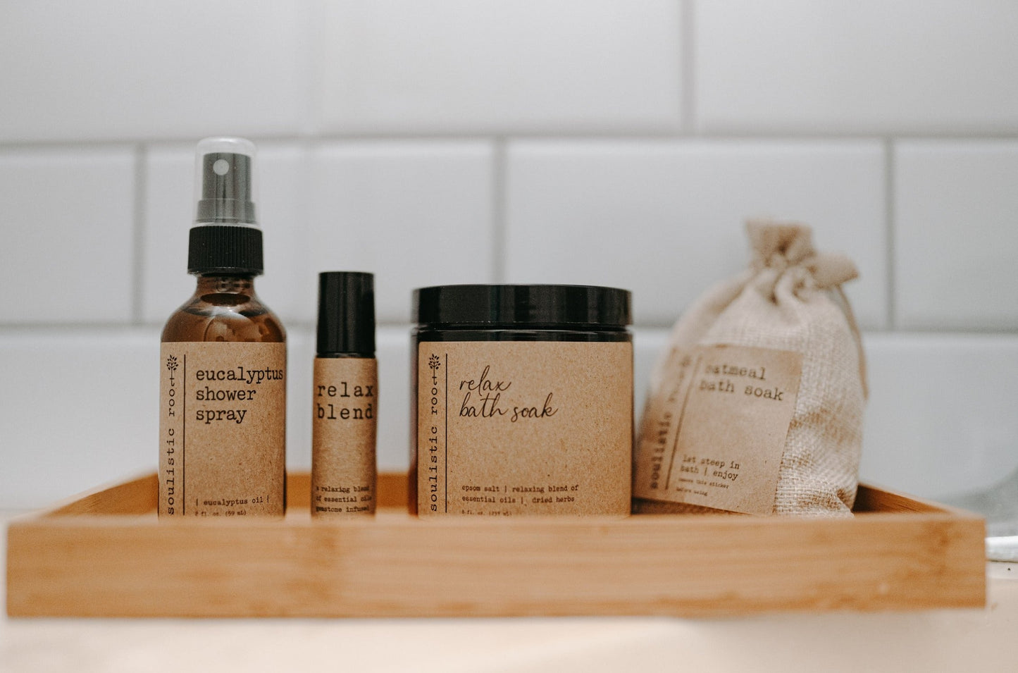 Soulistic Root Bathroom Gift Set