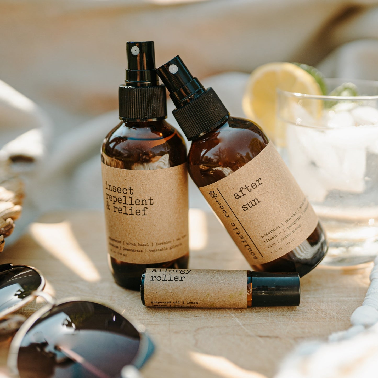 Summer Favorites Trio | After Sun + Bug Spray + Allergy