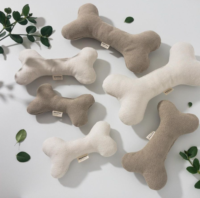 Sustainable Hemp and Cotton Dog Chew Toy