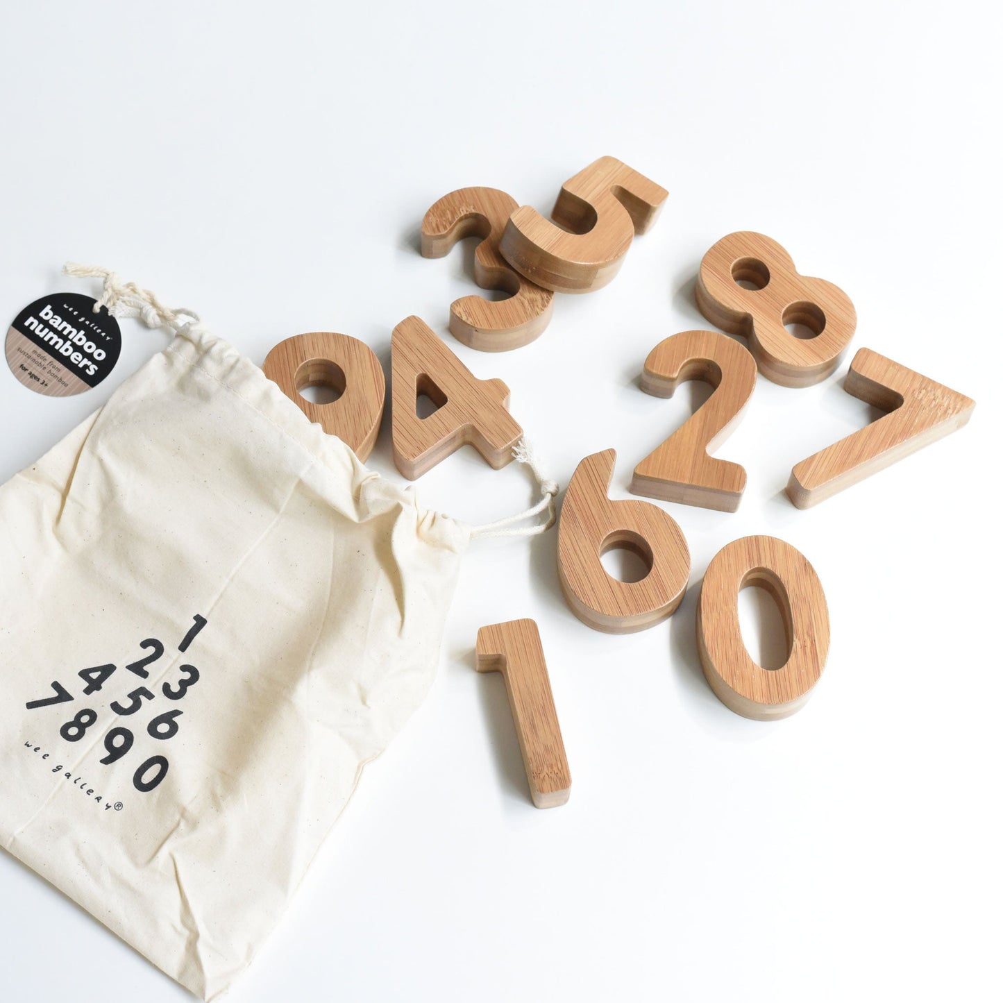 Wooden Numbers Set - Educational Toys